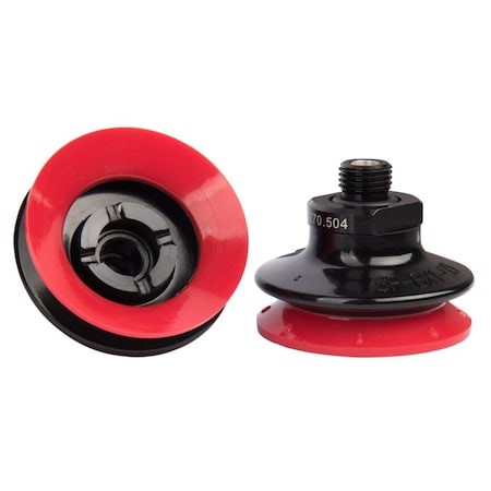 Fipa Bellows vacuum cup diam. 53 mm, Varioflex 30 Degrees/60 Degrees, fitting G1/4-male 22.053.260.16